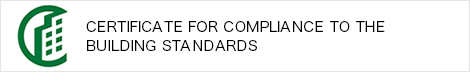 Certificate for Compliance to the Building Standards